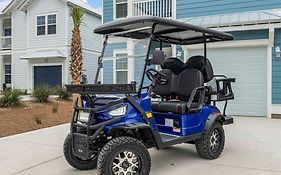 New! Coastal Beach House, Free Golf Cart Included!